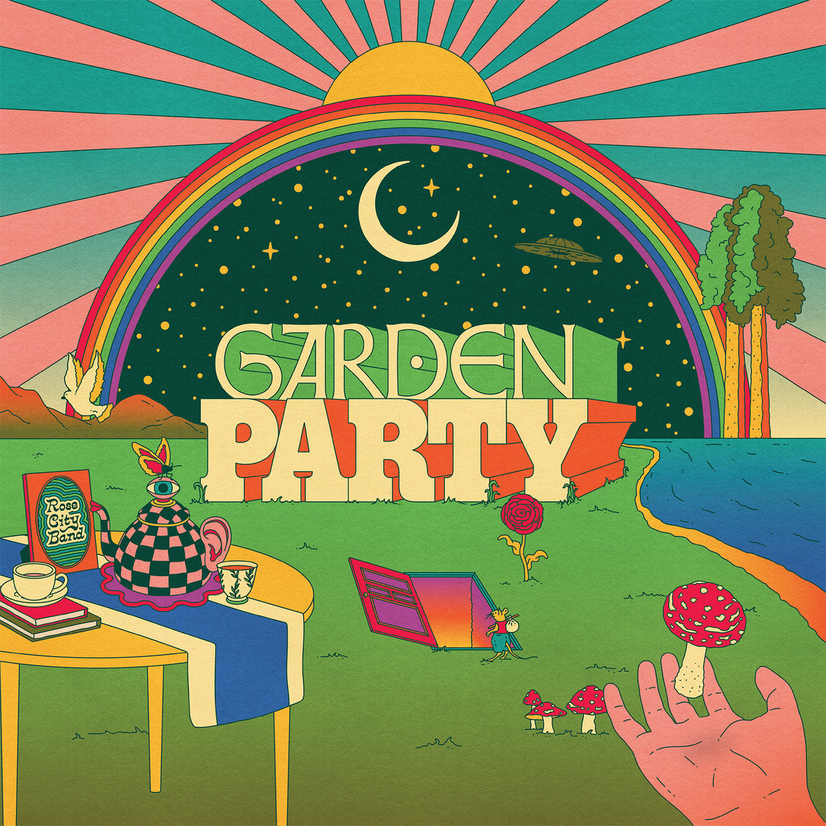 Rose City Band "Garden Party" [Indie Exclusive Clear/Purple Vinyl]