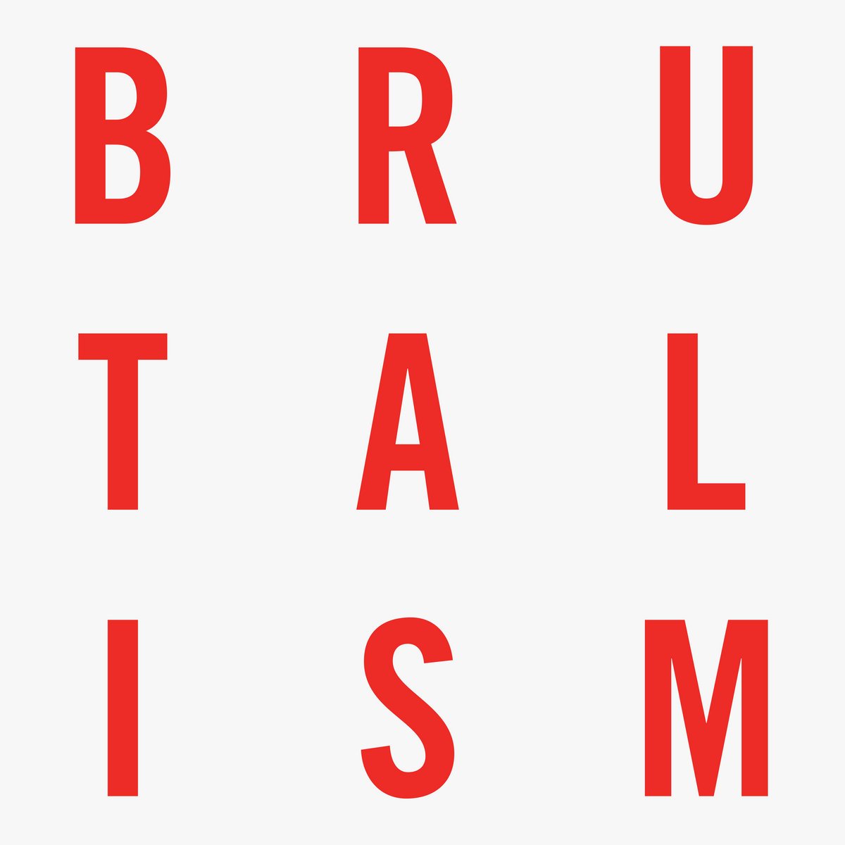 Idles "Brutalism" [Limited "Five Years of Brutalism" Red Vinyl]