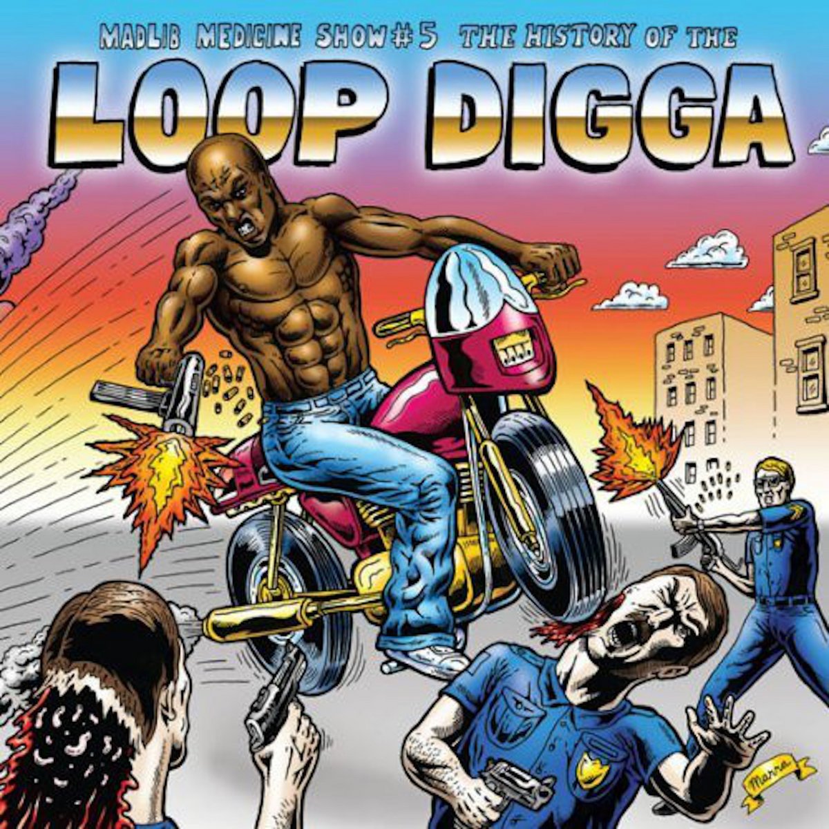 Madlib "Medicine Show No.5 - History of the Loop Digga: 1990-2000" 2LP [RSD Essential, Sky Blue Vinyl]