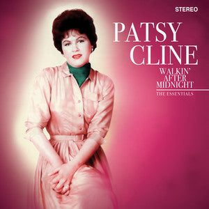 Cline, Patsy "Walkin' After Midnight: The Essentials" 2LP [Pink Vinyl]
