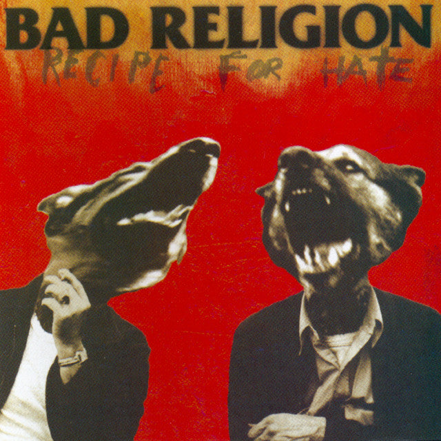 Bad Religion "Recipe For Hate" [30th Anniversary, "Tigers Eye" Translucent Vinyl]