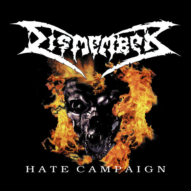 Dismember "Hate Campaign" [Transparent Orange w/ Black Splatter Vinyl]
