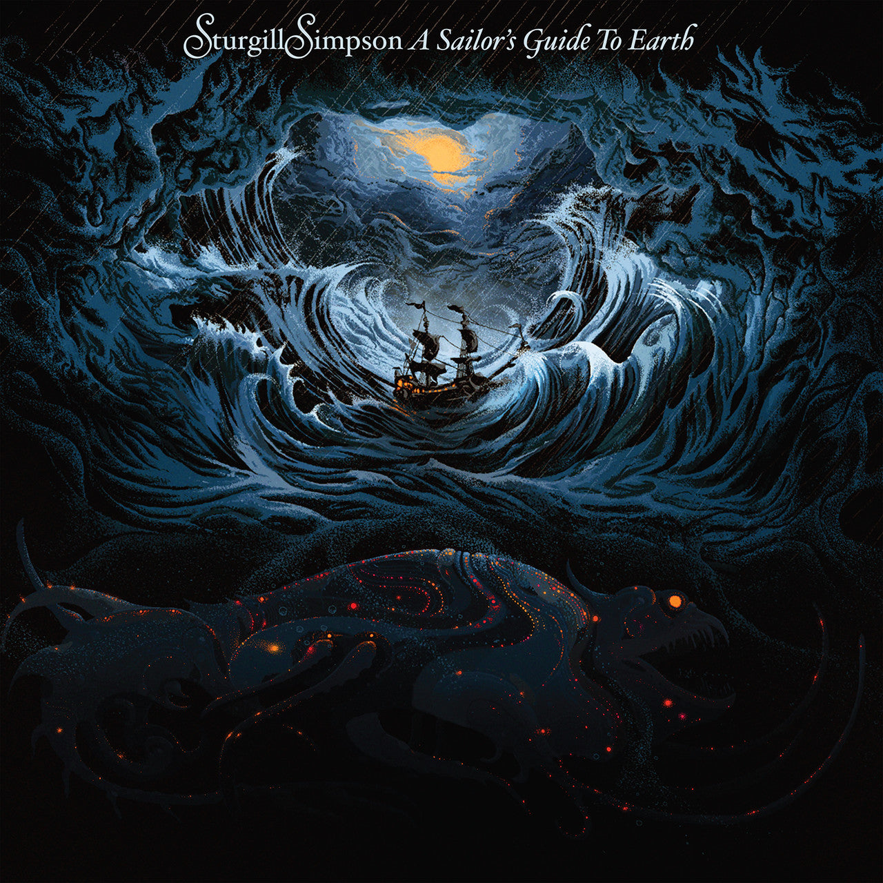 Simpson, Sturgill "A Sailor's Guide To Earth"  [Atlantic 75, Clear Vinyl]