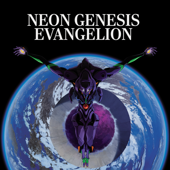 Sagisu, Shiro "Neon Genesis Evangelion" [Translucent Blue w Black Smoke Vinyl] 2LP
