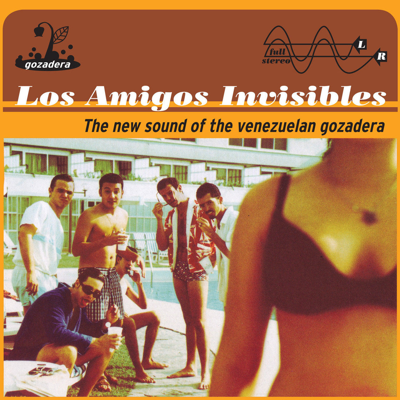 Los Amigos Invisibles "The New Sound of the Venezuelan Gozadera" [25th Anniversary, "Pot at the End of the Rainbow" Gold Vinyl] 2LP