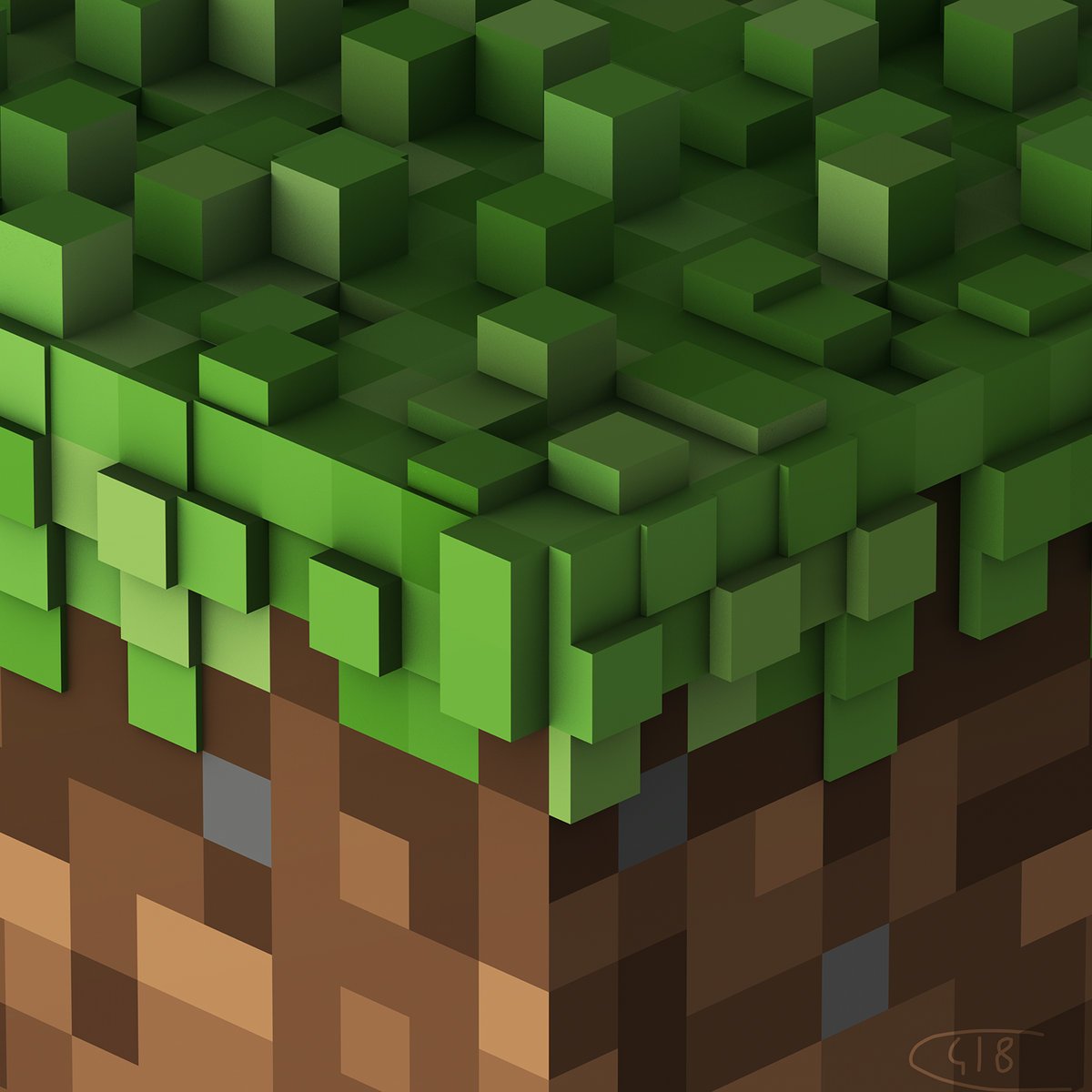 C418 "Minecraft Volume Alpha" [Green Vinyl]