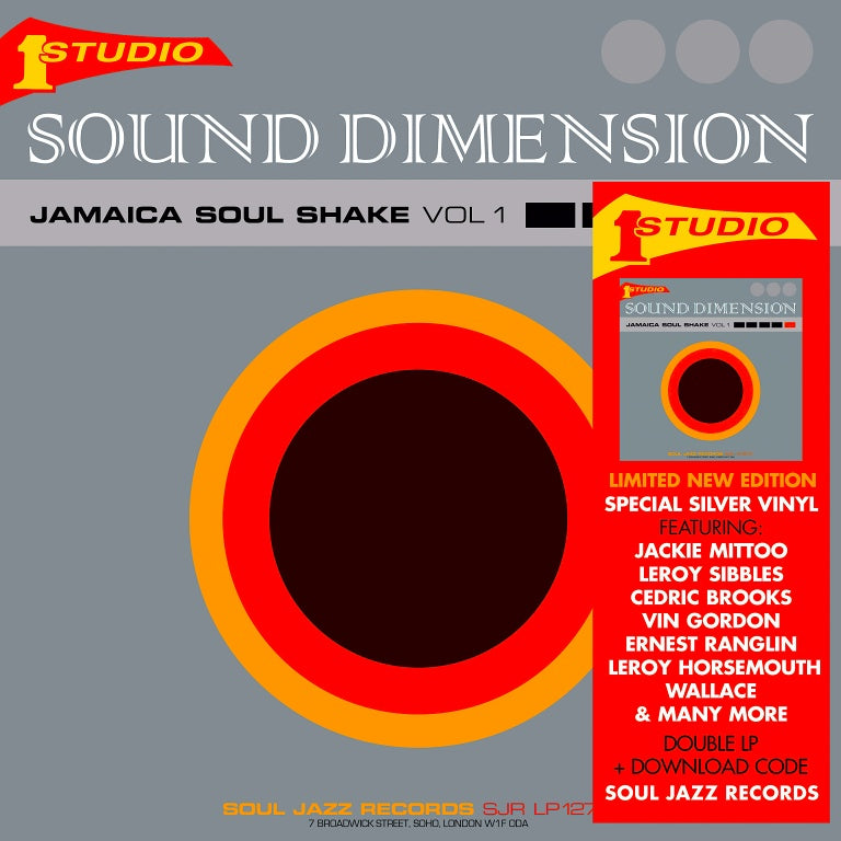 Sound Dimension "Jamaica Soul Shake Vol.1" [Silver Vinyl]
