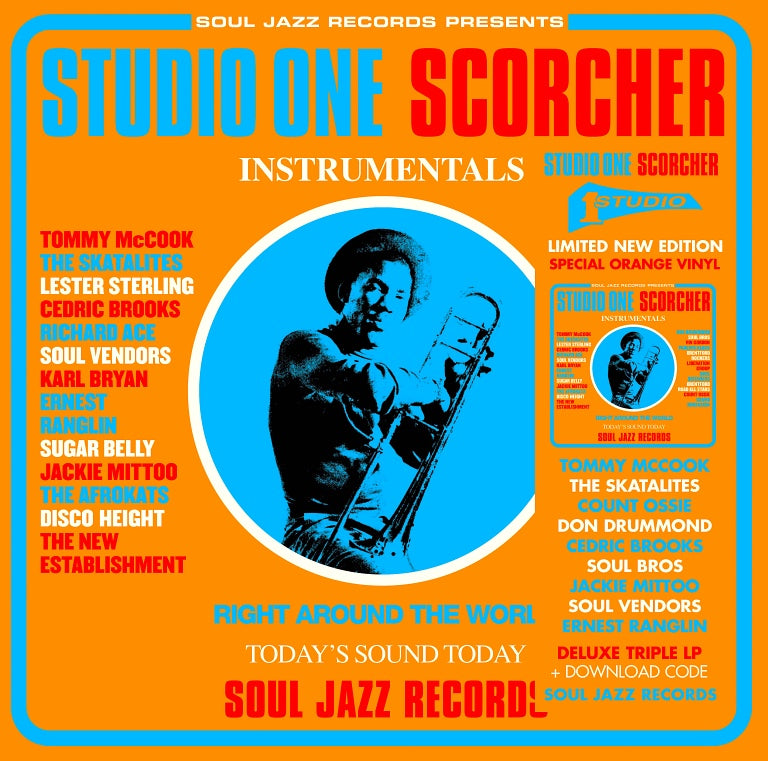 |v/a| "Studio One Scorcher" [Clear Orange Vinyl] 3LP