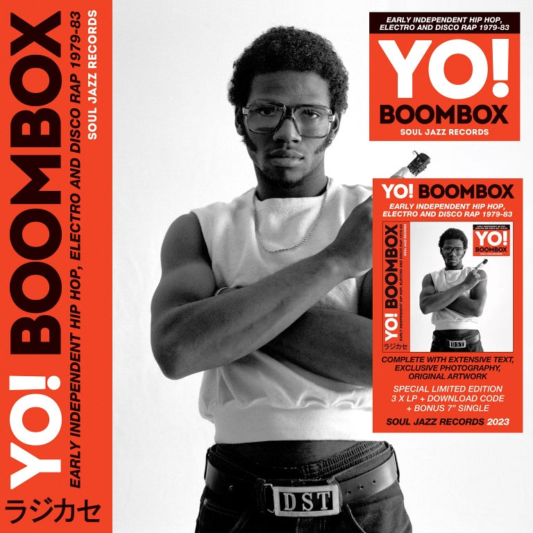 |v/a| "YO! BOOMBOX: Early Independent Hip Hop, Electro And Disco Rap 1979-83" 3LP [Indie Exclusive w/ Bonus 7"]